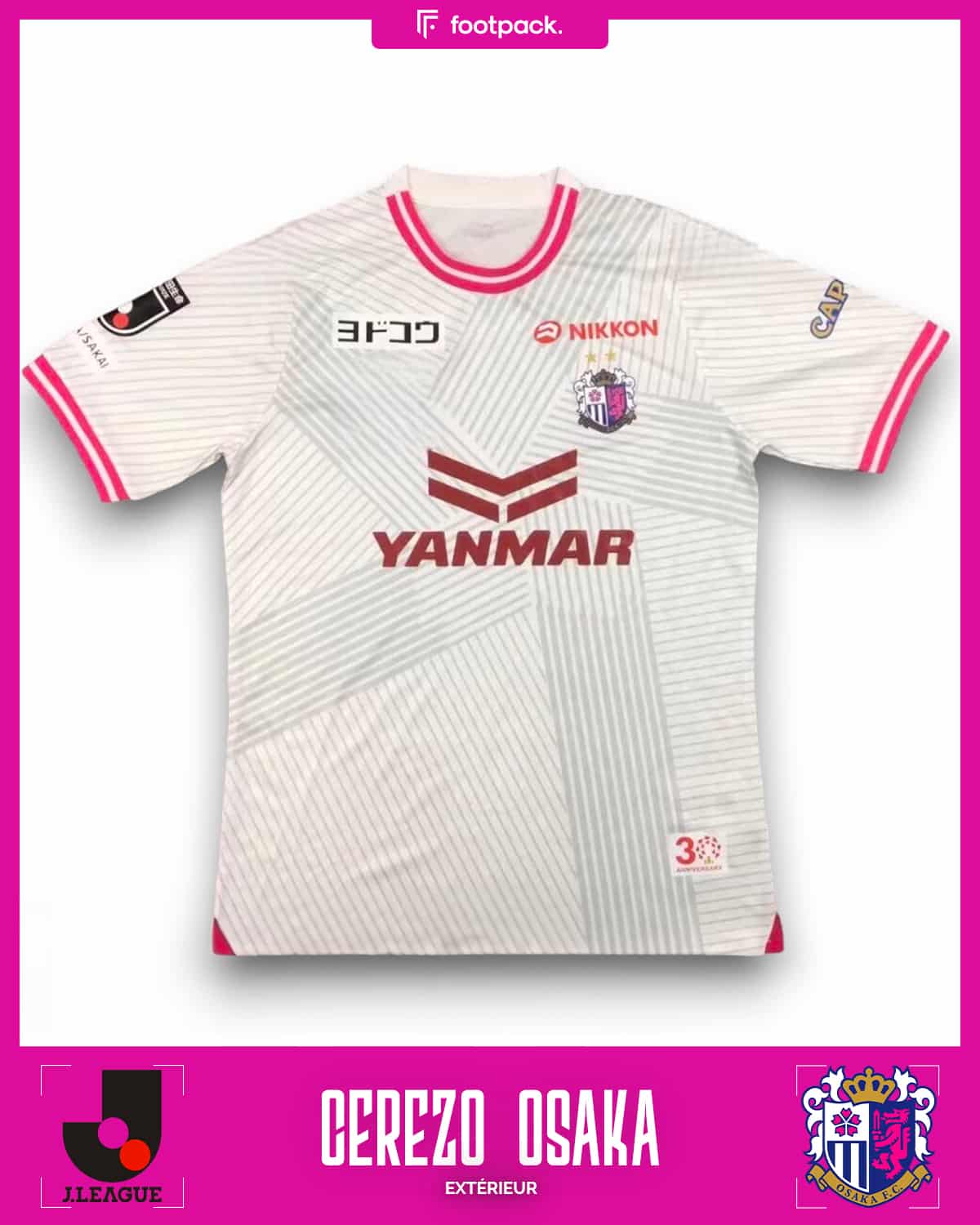 maillot cerezo osaka exterieur 2024 puma