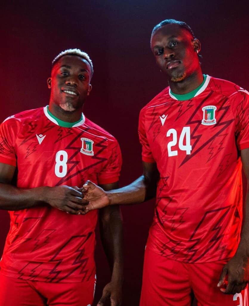 maillot guinee equatoriale domicile can 2023 macron
