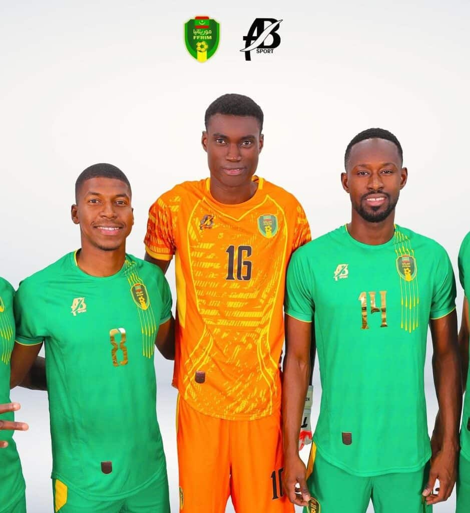 maillot mauritanie can 2023