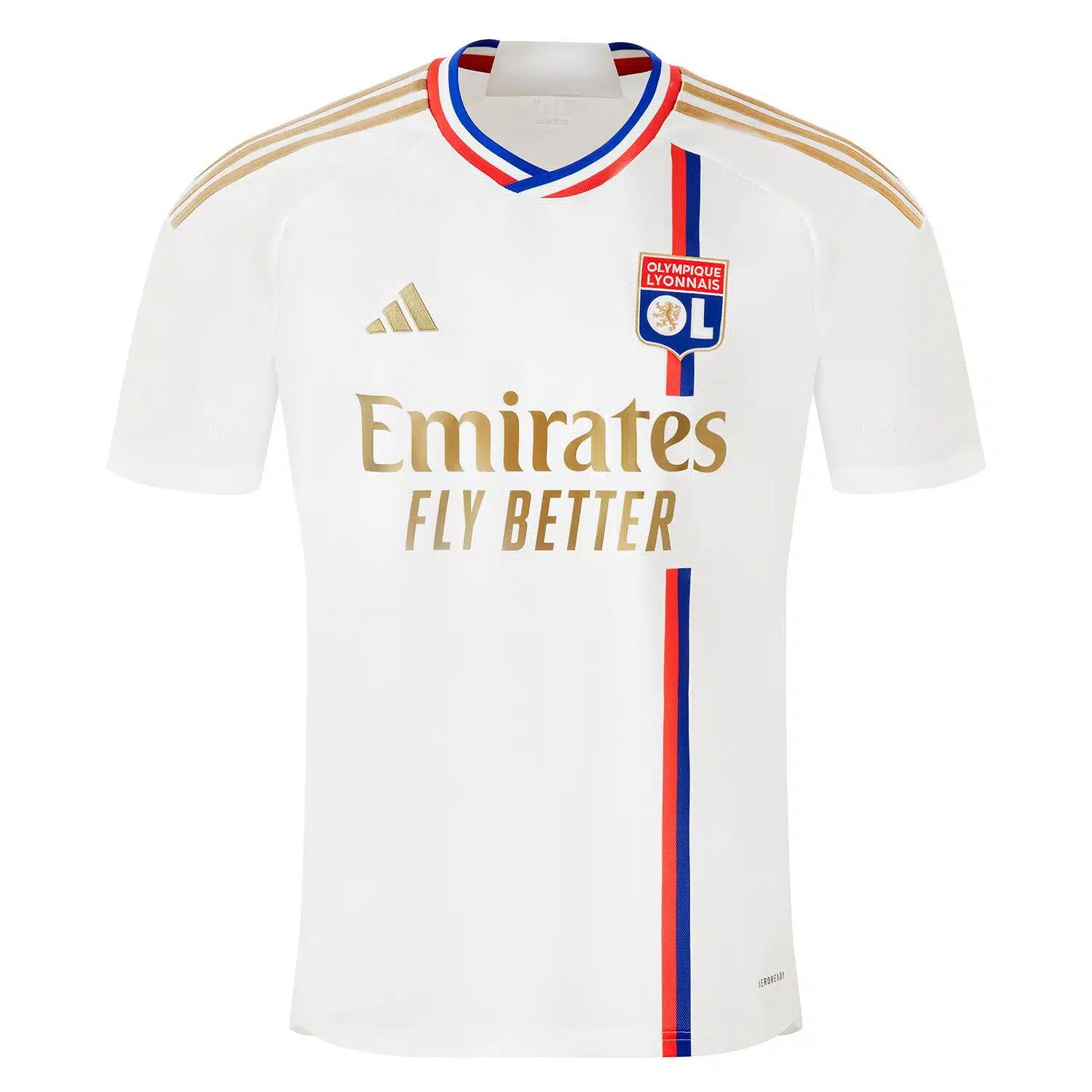 maillot ol domicile 2023 2024 adidas