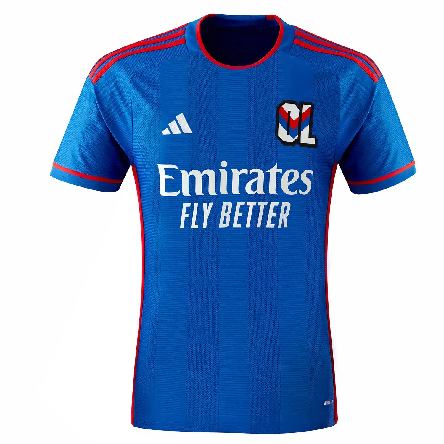 maillot ol exterieur 2023 2024 adidas