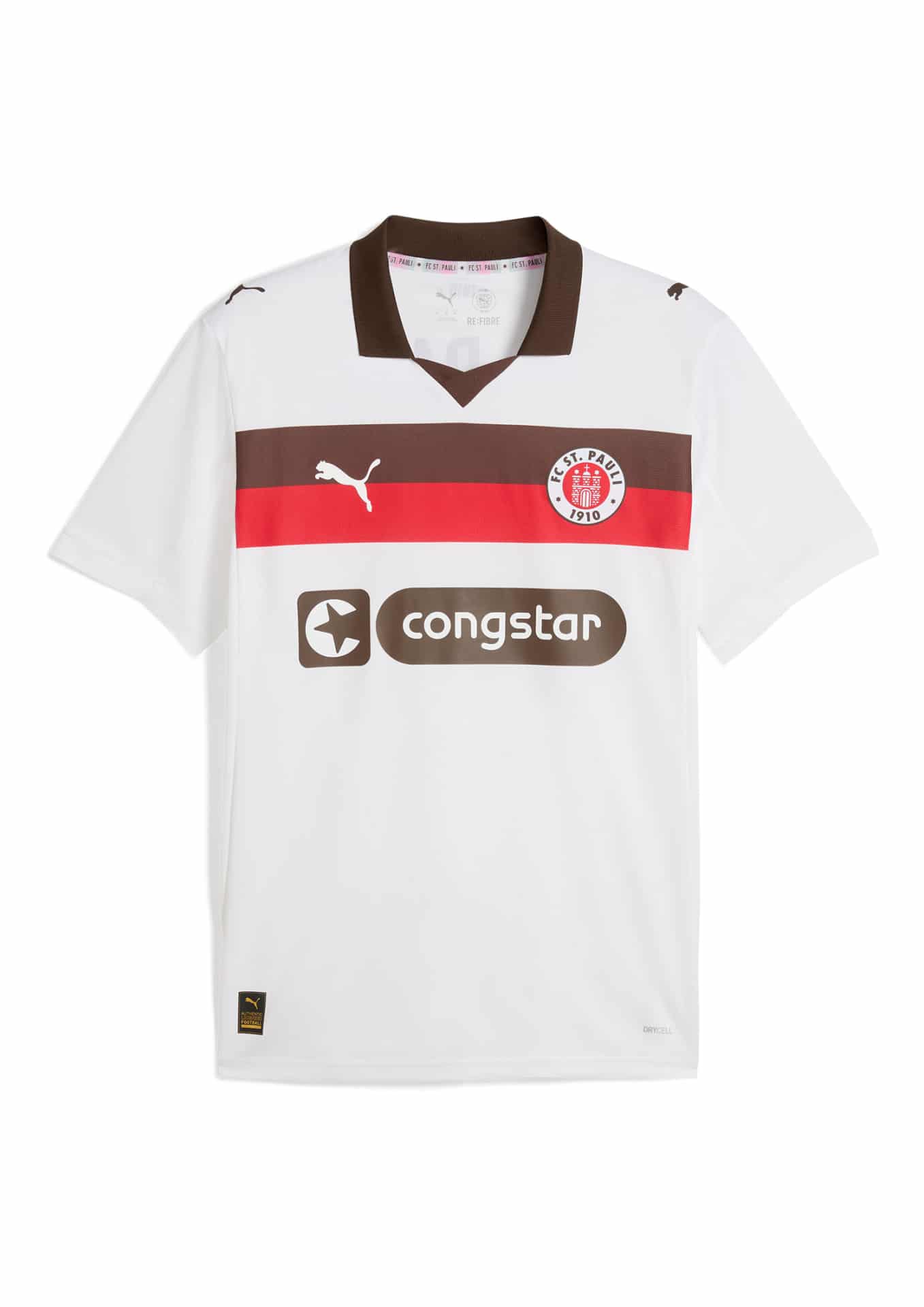 maillot saint pauli 2025 2026 extérieur puma