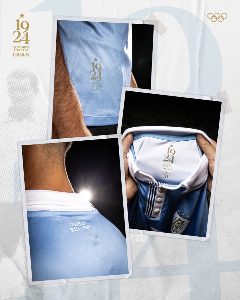 maillot uruguay anniversaire 1924 2024 5