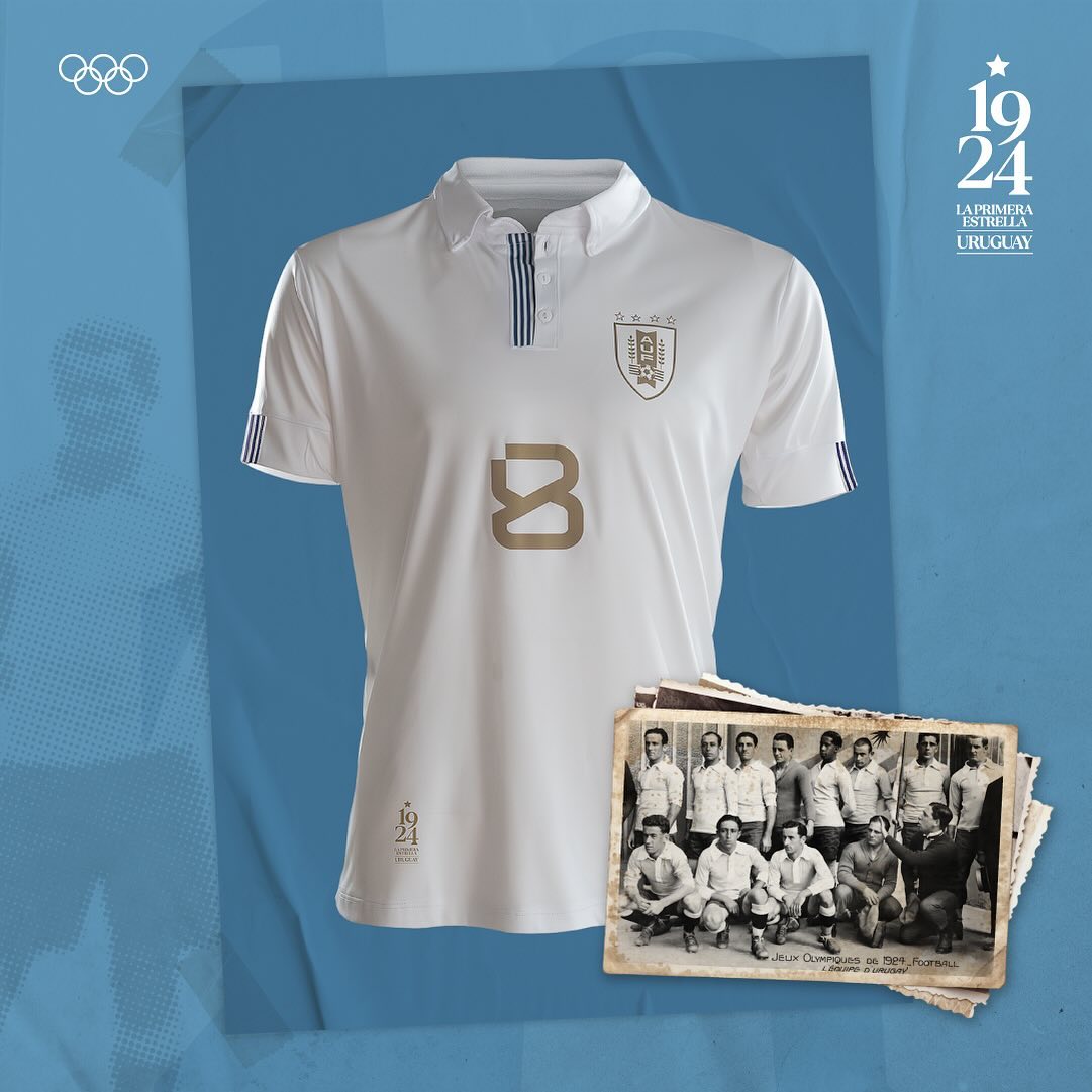maillot uruguay anniversaire 1924 2024 7