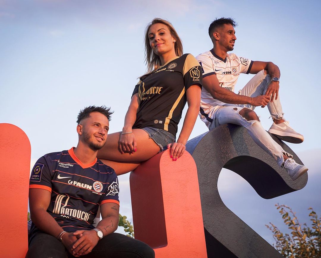 maillots montpellier 2021 2022 nike