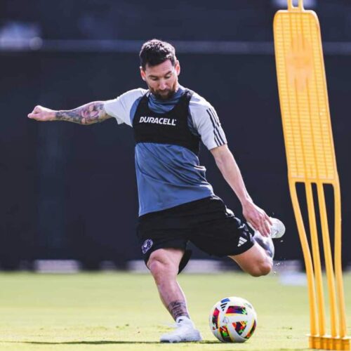 Image de l'article Quel est le nouveau prototype de crampons aux pieds de Lionel Messi ?