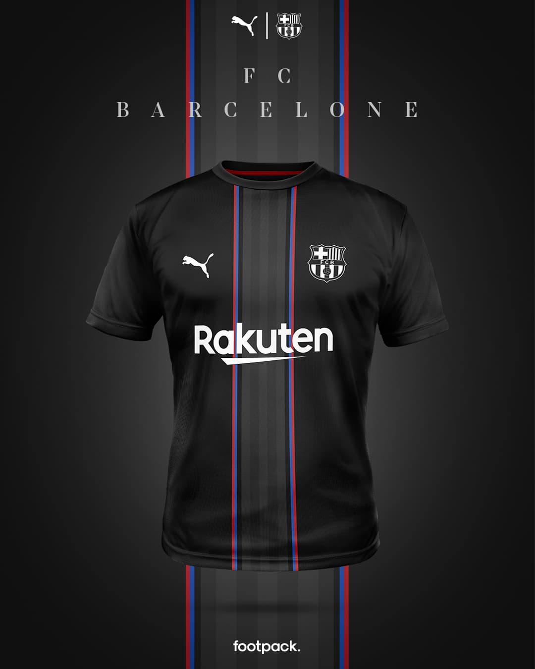 maillot barca puma footpack