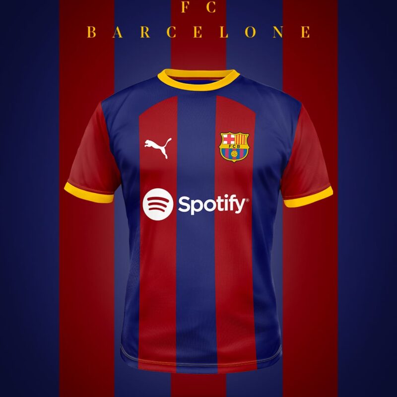 maillot barca puma footpack