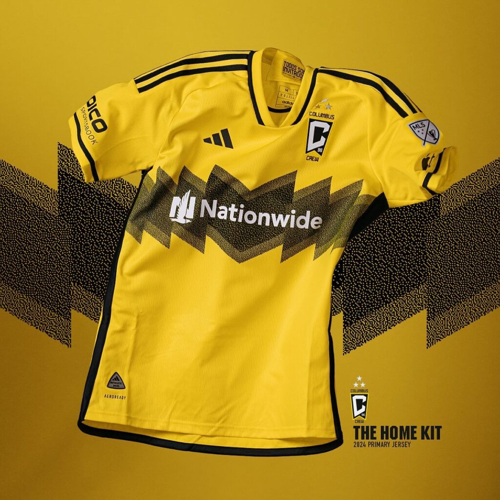 maillot colombus crew 2024 2025 domicile adidas 2