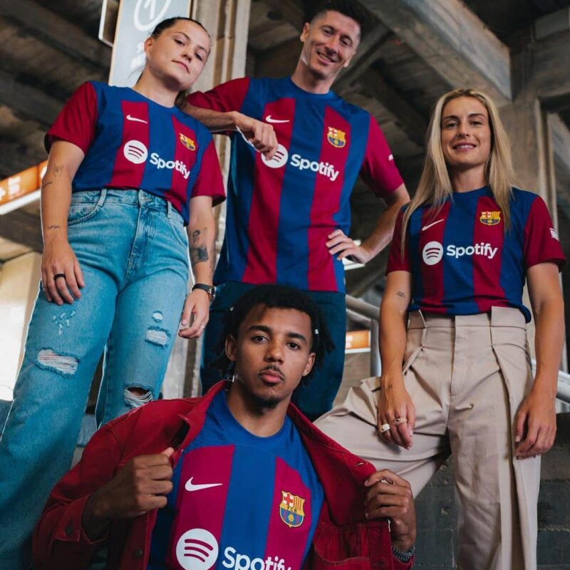 Maillot De Foot Nike FC Barcelone - Taille L - Occasion - Tenue De Match