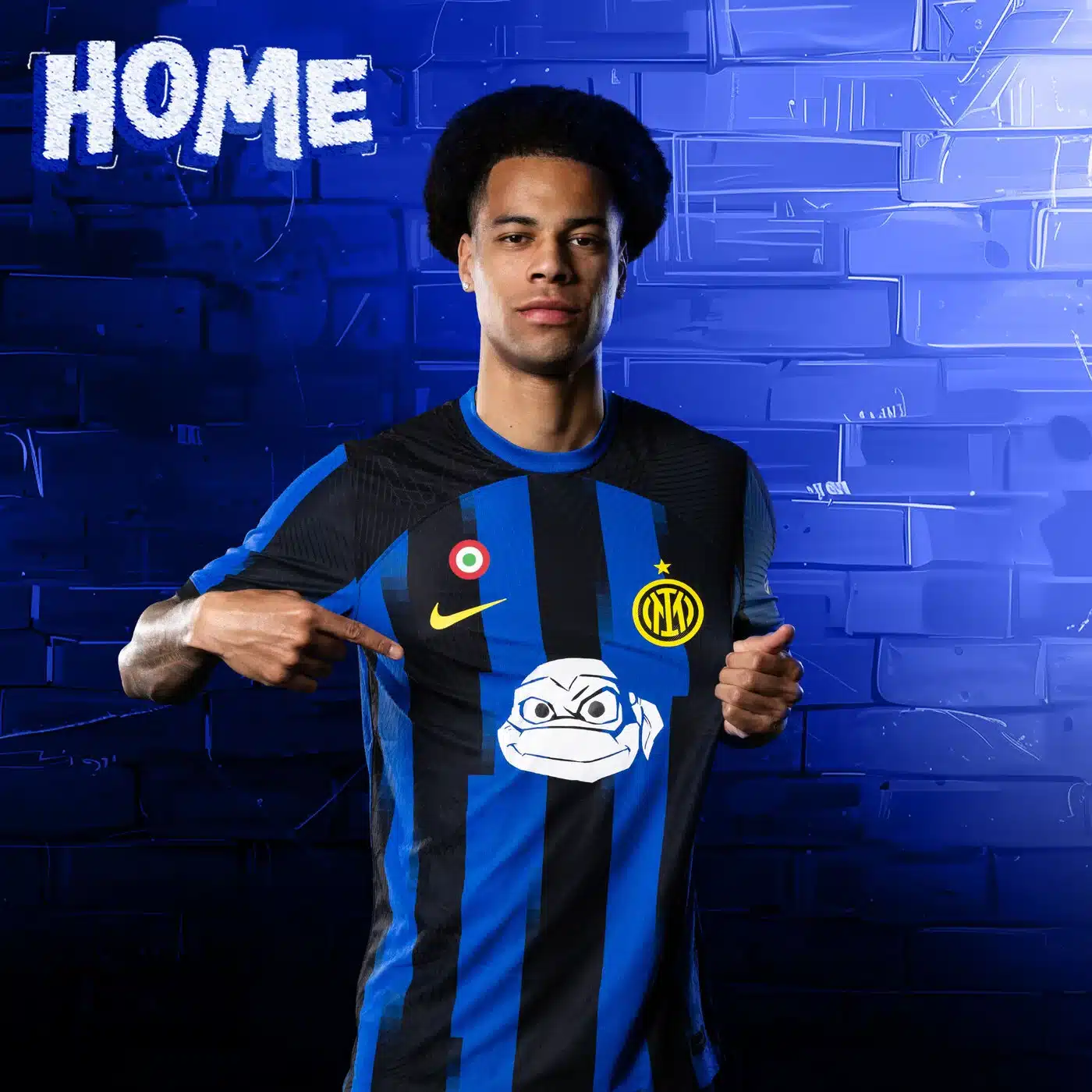 maillot inter milan tortues ninjas
