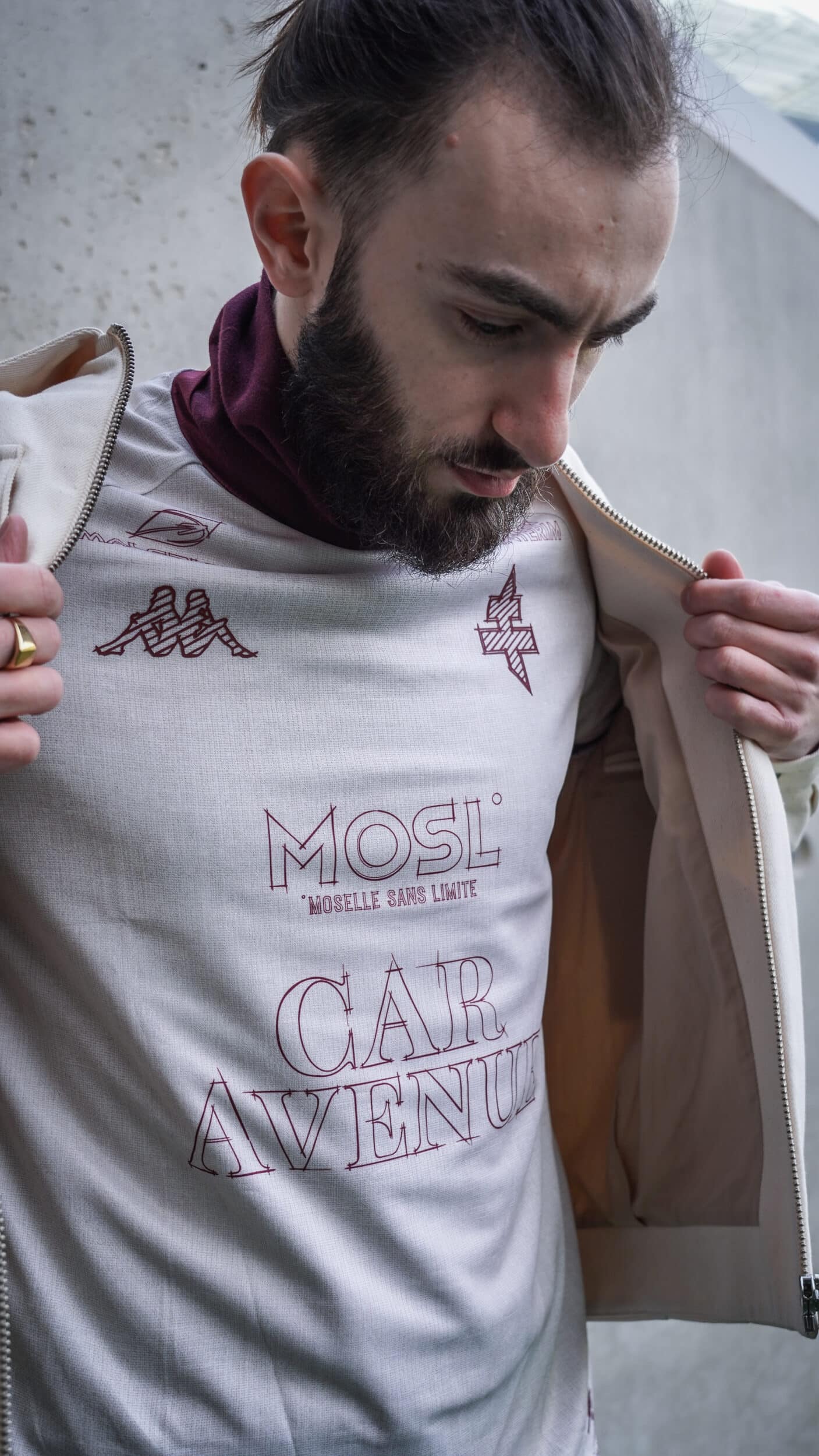 maillot metz paolo del vecchio edition limitee kappa