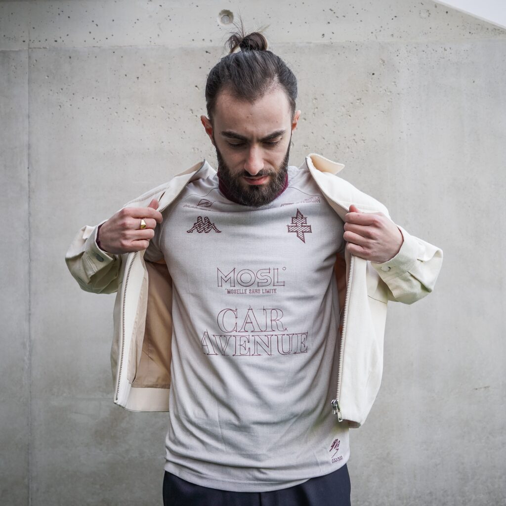 maillot metz paolo del vecchio edition limitee kappa