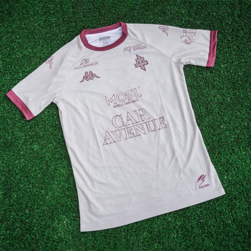 maillot metz paolo del vecchio edition limitee kappa