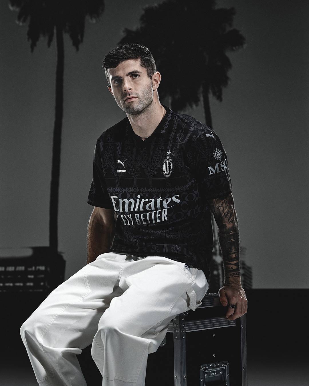 maillot milan ac pleasures puma