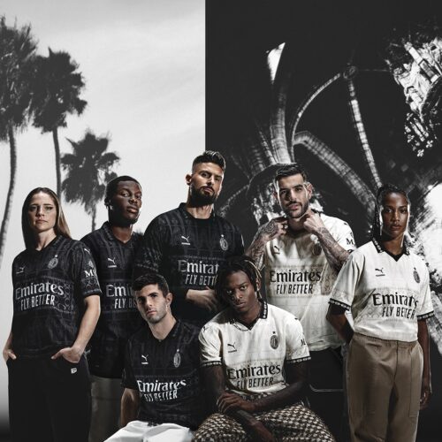Image de l'article L'AC Milan collabore avec Pleasures et dévoile deux incroyables maillots