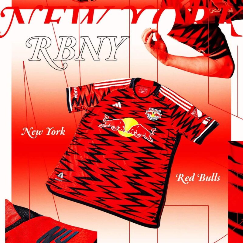 Maillot NewYork Red Bull footpack.