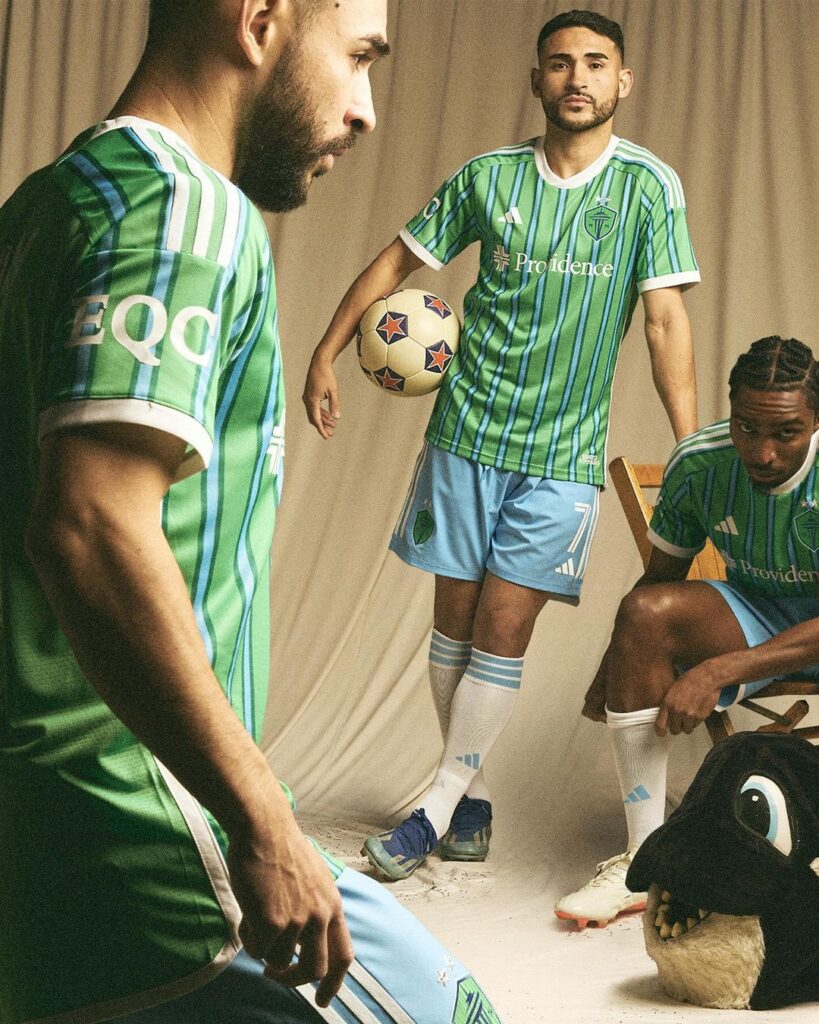 maillot seattle sounders domicile 2024 2025 adidas 1