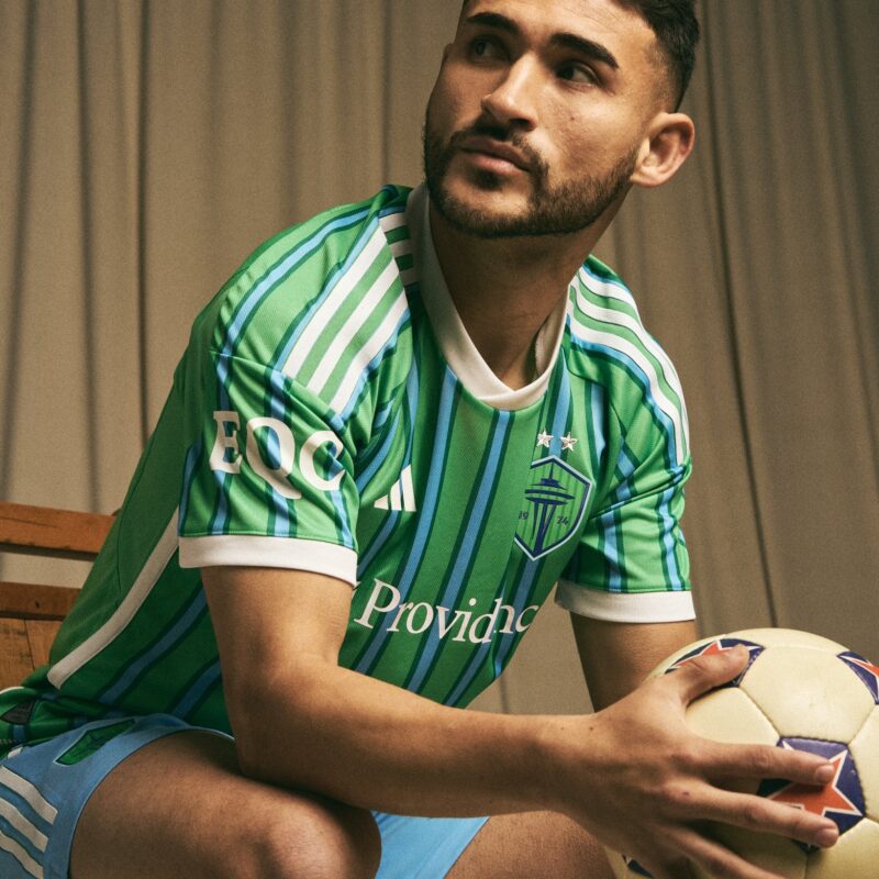 maillot seatlle sounders 2024 mls adidas