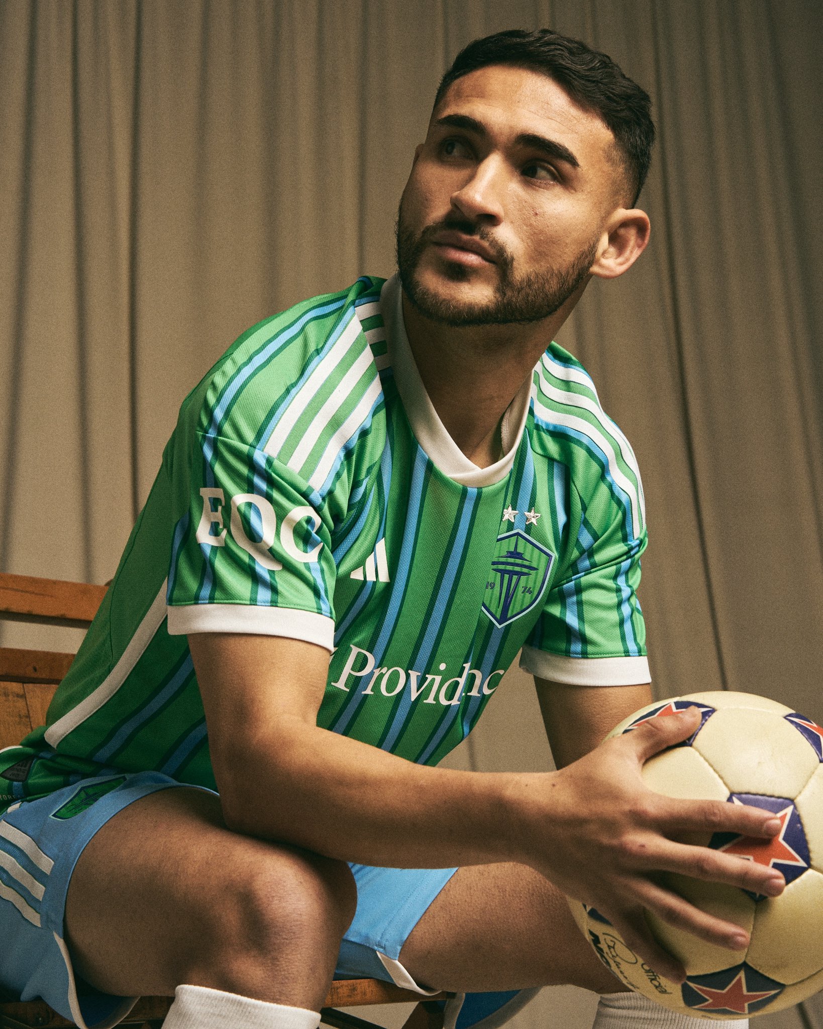 maillot seatlle sounders 2024 mls adidas