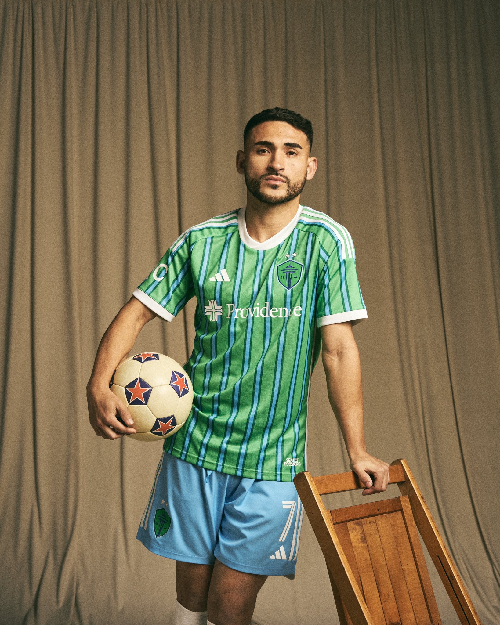 maillot seatlle sounders 2024 mls adidas