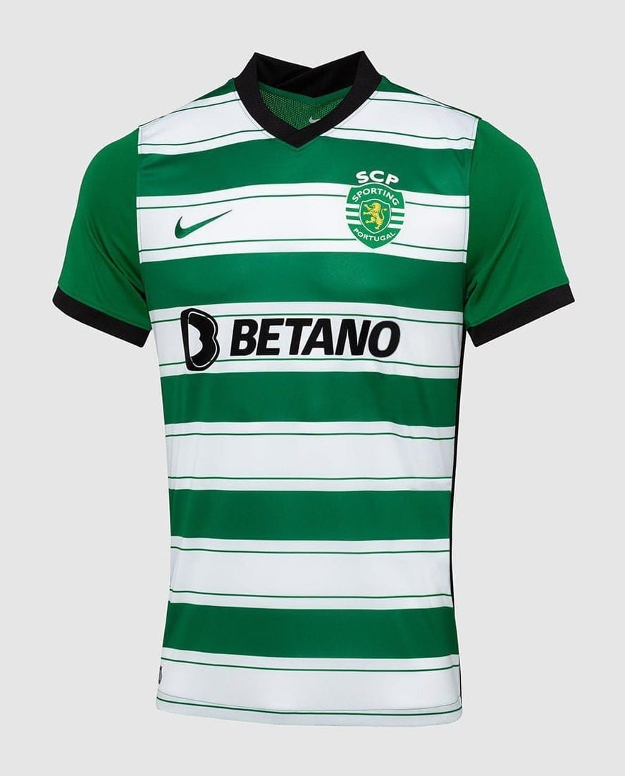 maillot sporting portugal domicile 2022 2023 nike