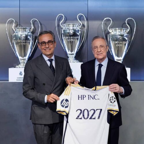 Image de l'article HP nouveau sponsor du Real Madrid
