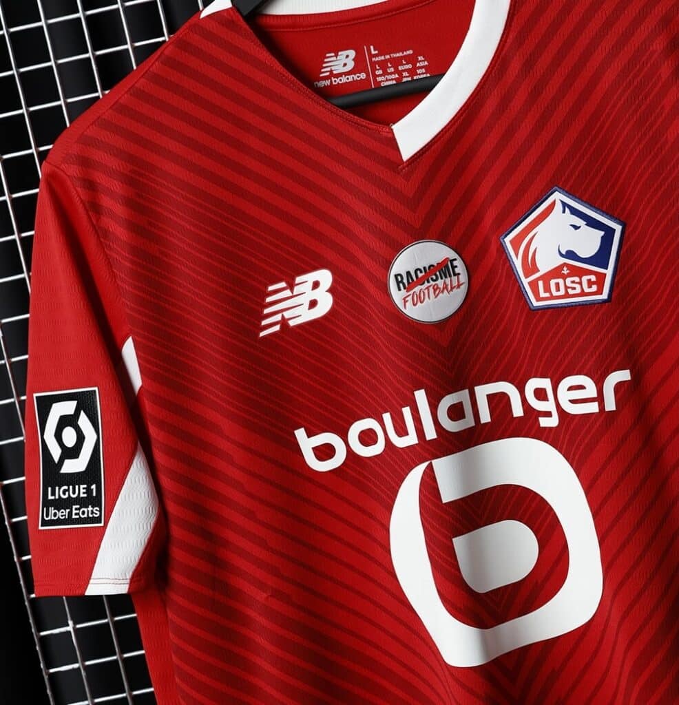 badge racisme maillot ligue 1 ligue 2