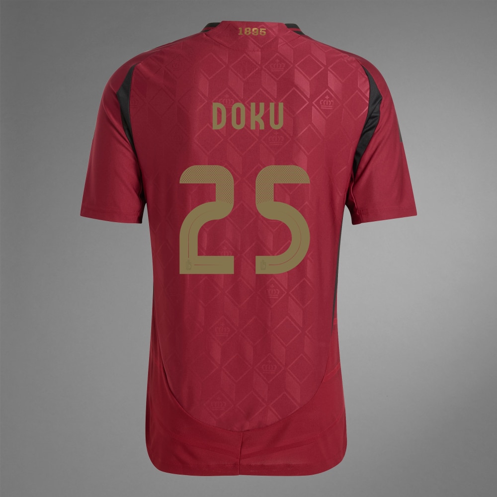 flocage maillot belgique euro 2024