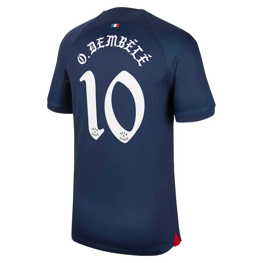 flocage maillot psg om