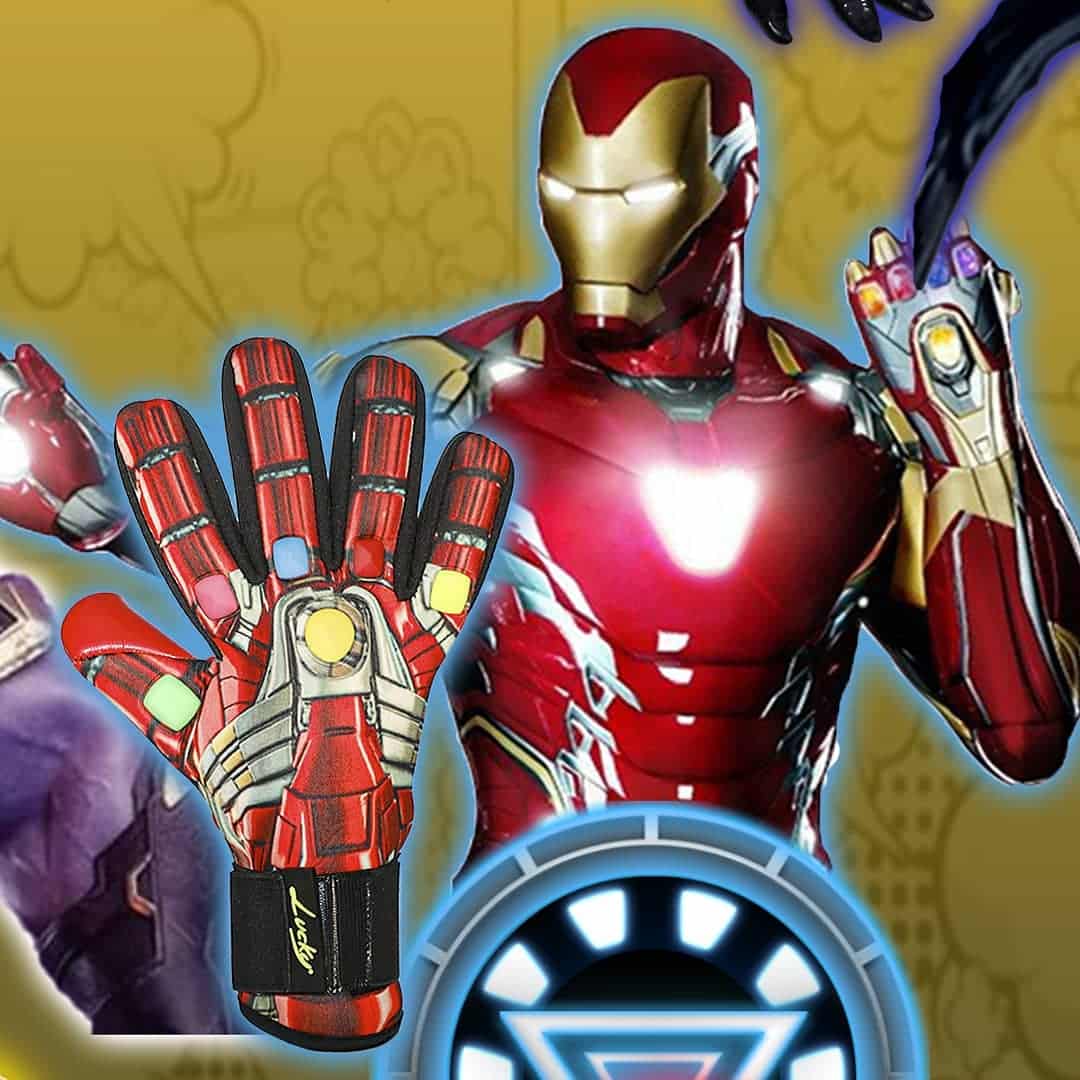 gants gardien de but iron man