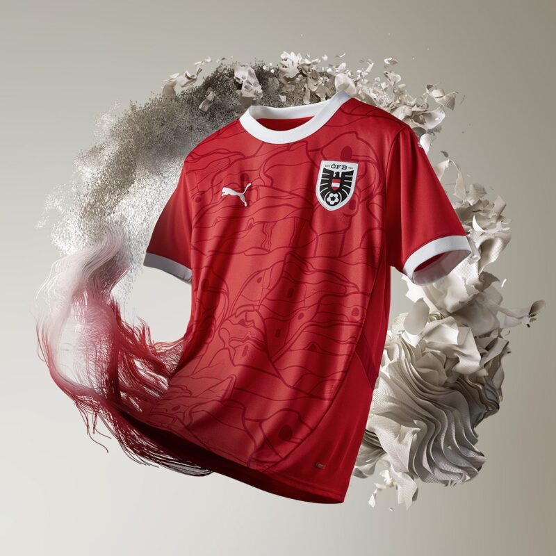 maillot autriche domicile 2024 puma
