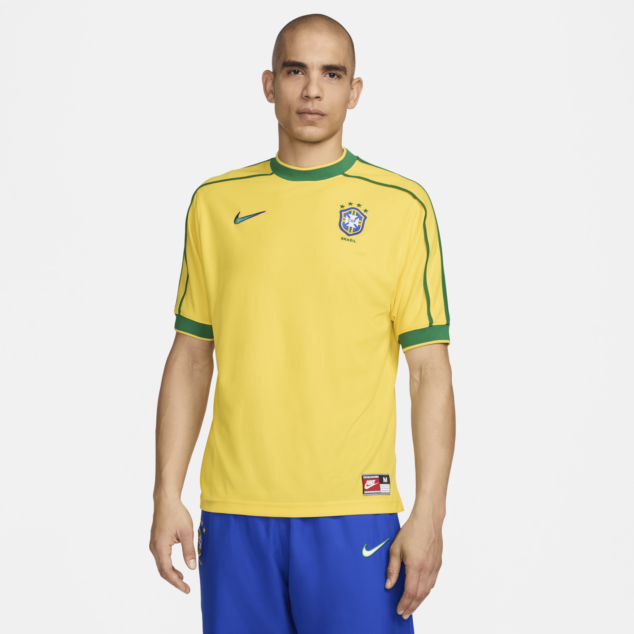 Peinture Sur Toile Logo Maillot Du Brésil - œuvre Unique, Neuf Avec étiquettes