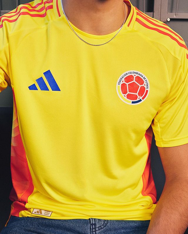 maillot colombie domicile 2024 adidas