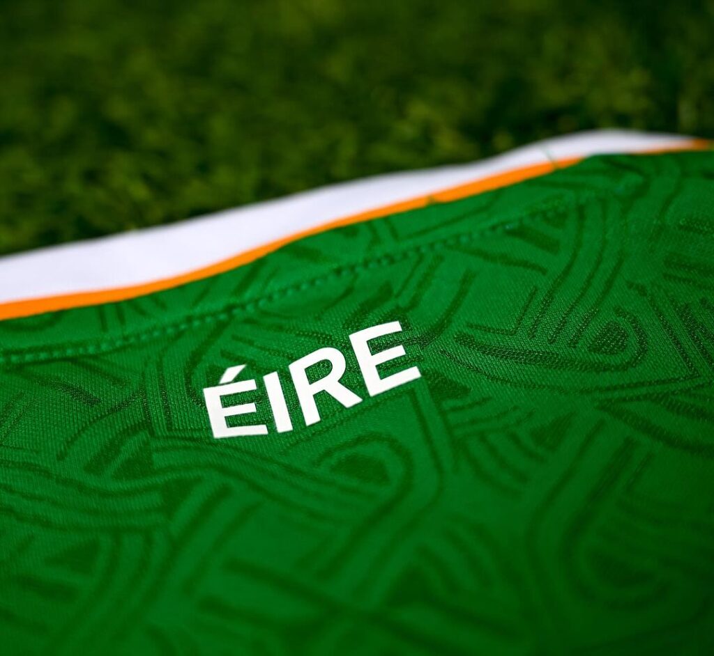 Maillot Domicile Irlande 1995 Porté Match - Umbro - Vert - Taille XL - Soccer
