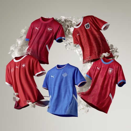 Image de l'article PUMA dévoile les maillots de ses sélections