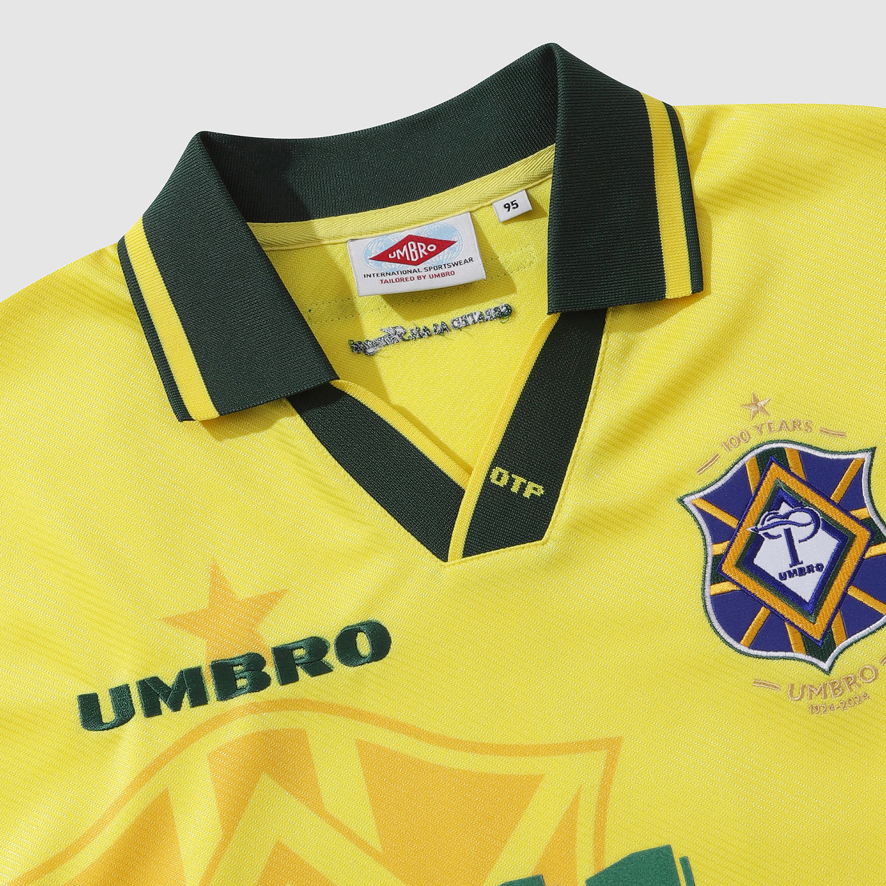 umbro over the pitch bresil 2