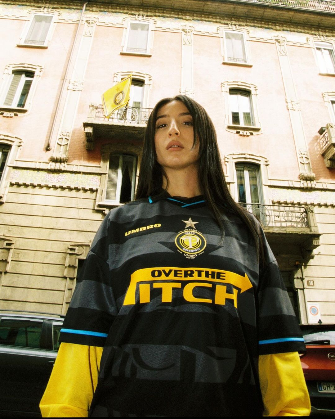 umbro over the pitch inter milan