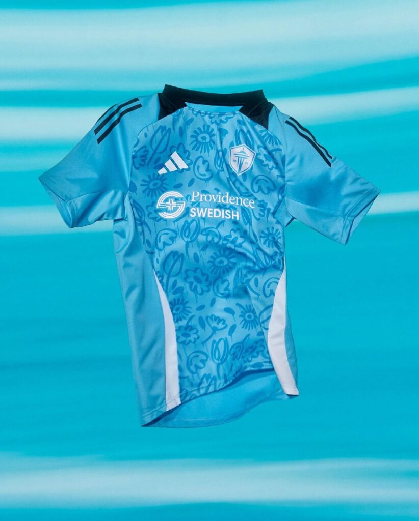 maillot avant match one planet seattle mls adidas 2024
