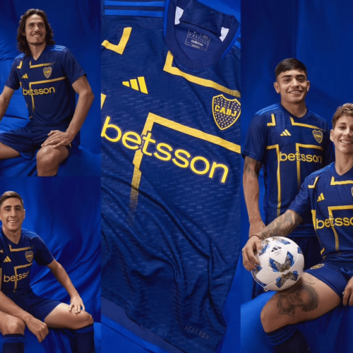 Image de l'article Boca Juniors dévoile un nouveau maillot inspiré du drapeau de la Suède !