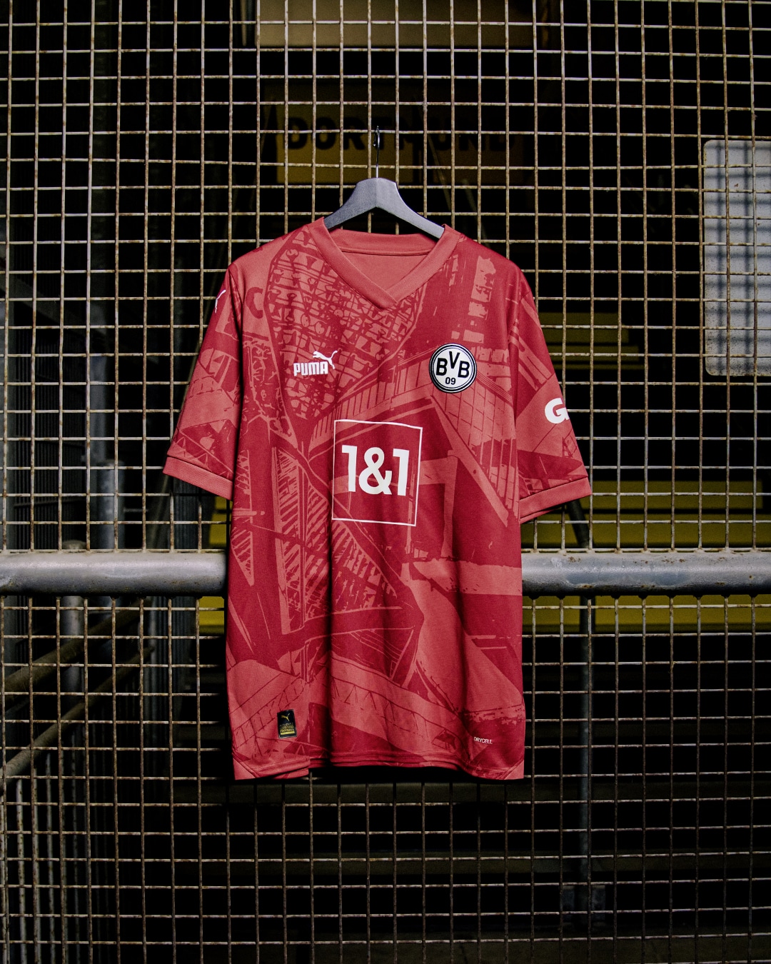 maillot borussia dortmund 50 ans du stade puma