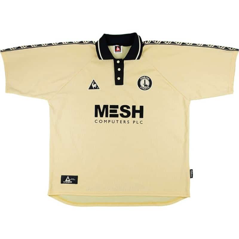 maillot charlton exterieur 1998 1999 le coq sportif