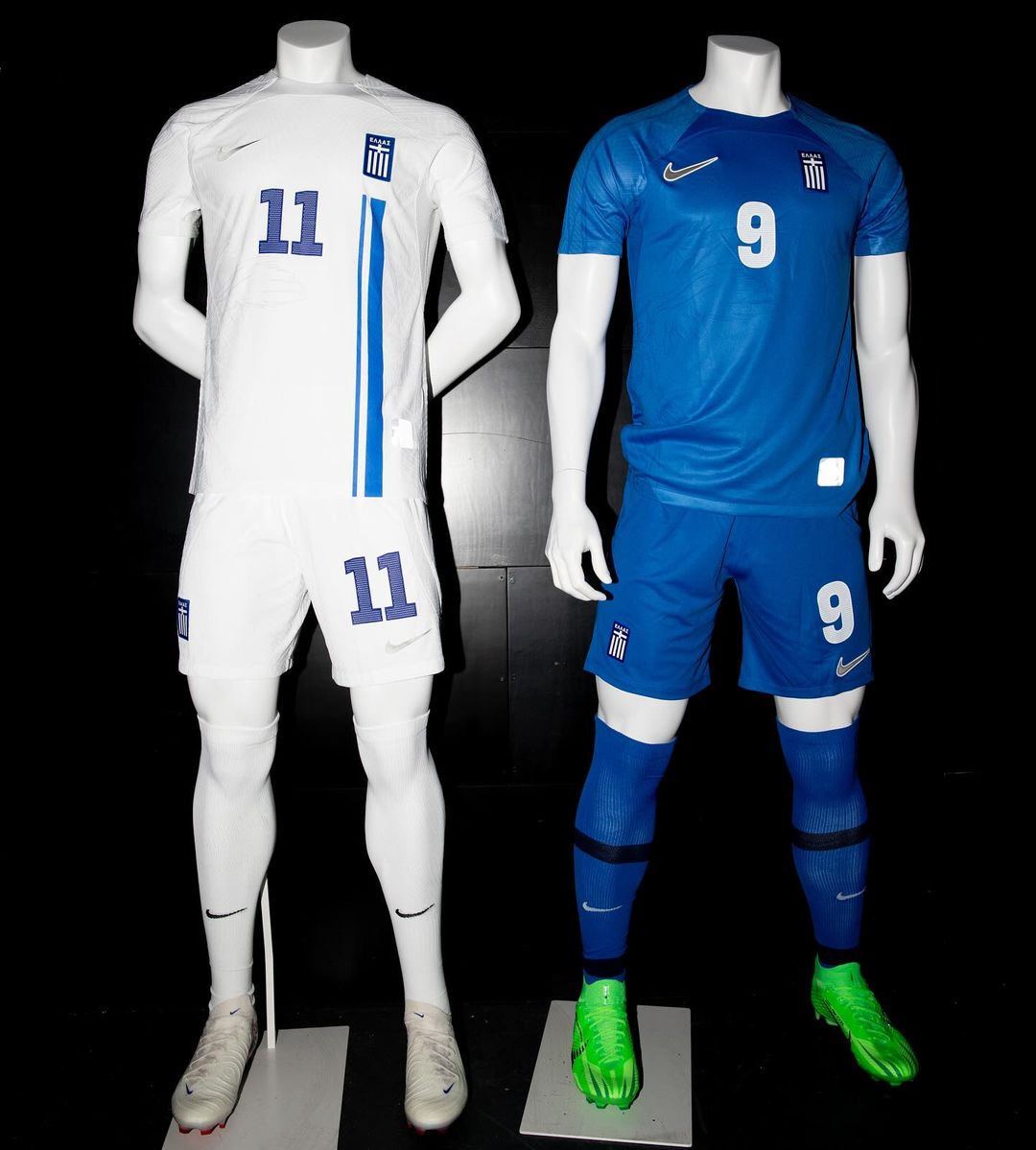 Les maillots de la Grèce, de la Slovaquie et de la Slovénie dévoilés