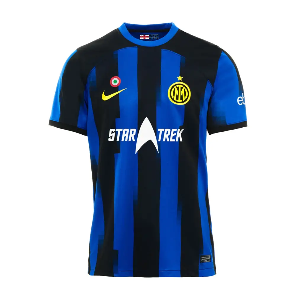 maillot inter milan domicile 2023 2024 star trek nike
