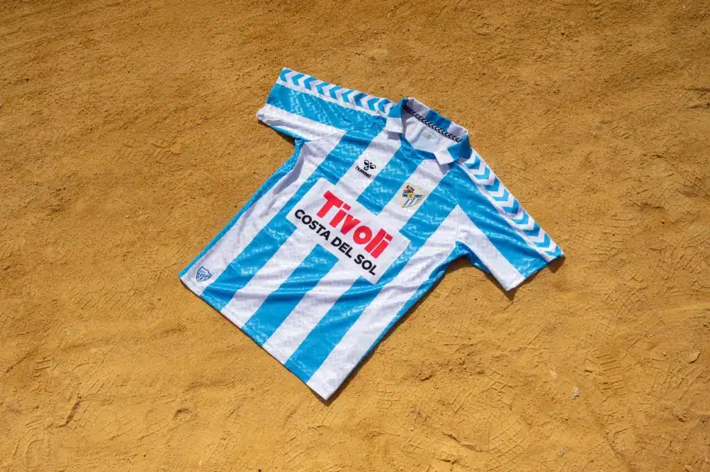 maillot malaga 120 ans hummel