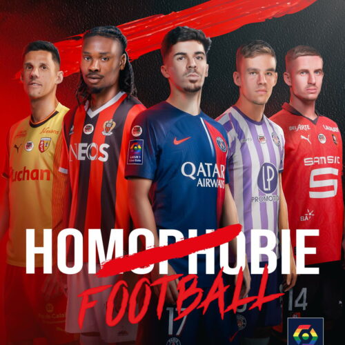 Image de l'article Des badges à la place des flocages pour lutter contre l'homophobie en Ligue 1 et Ligue 2