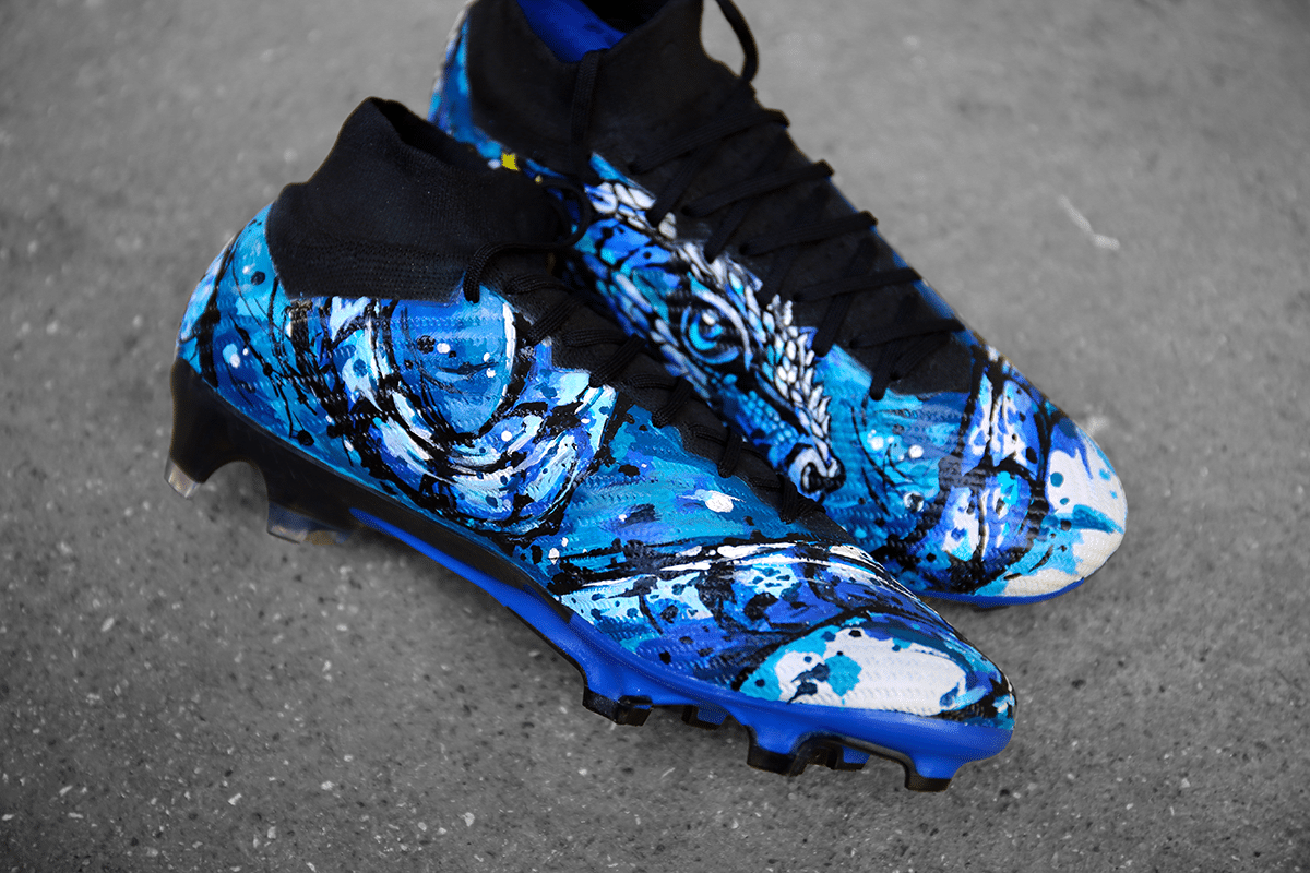 crampons personnalisés henrikh mkhitaryan inter milan