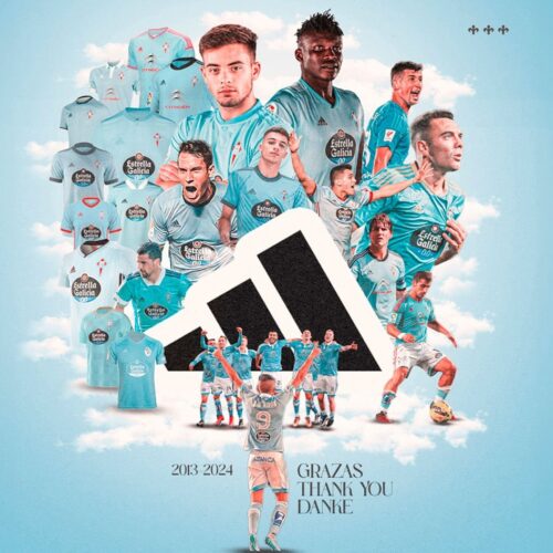 Image de l'article Le Celta Vigo et adidas mettent fin à leur collaboration !