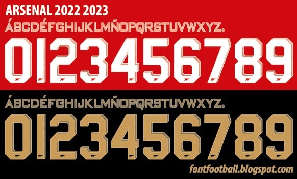 flocage arsenal 2022 2023