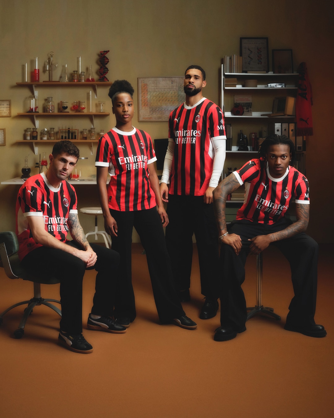 maillot ac milan domicile 2024 2025 puma 1